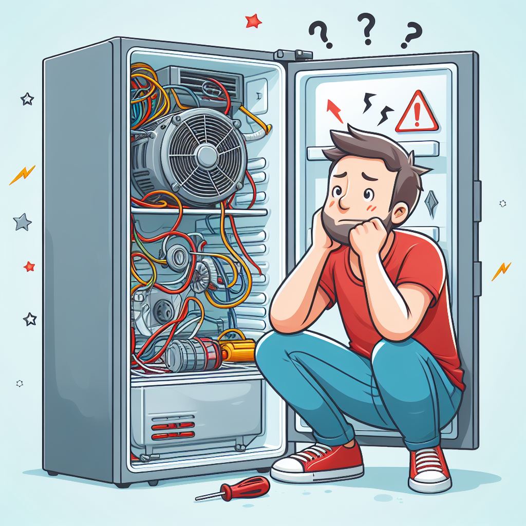 Что делать, если холодильник перестал охлаждать, но мотор работает изображение